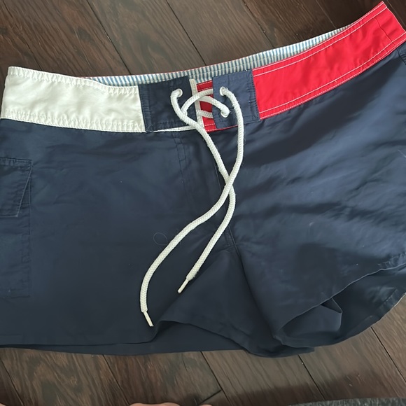 Tommy Hilfiger Swim Shorts (blue red and white) - Picture 7 of 7